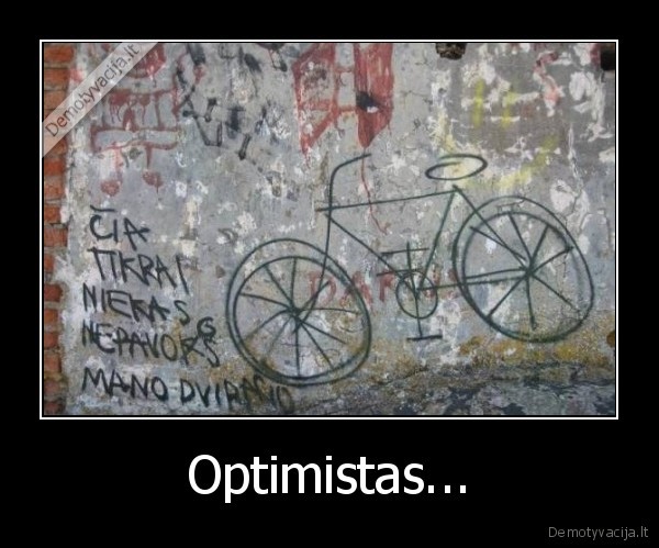 dviratis,pavogti,optimistas