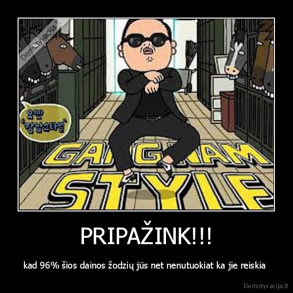 PRIPAŽINK!!!