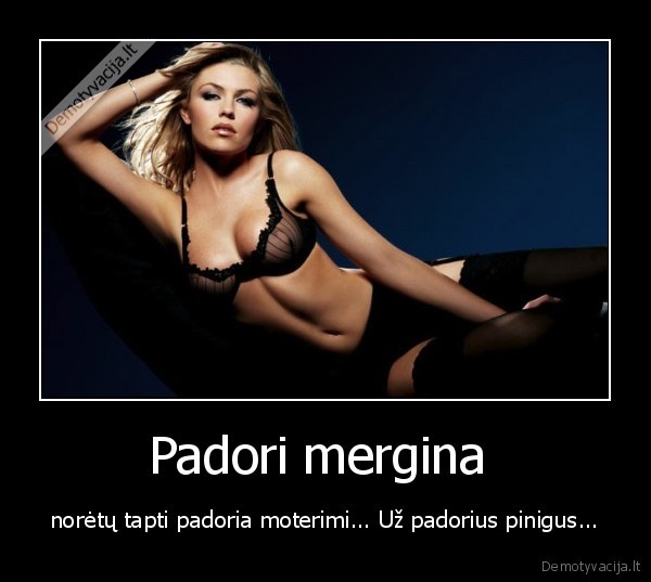 Padori mergina 