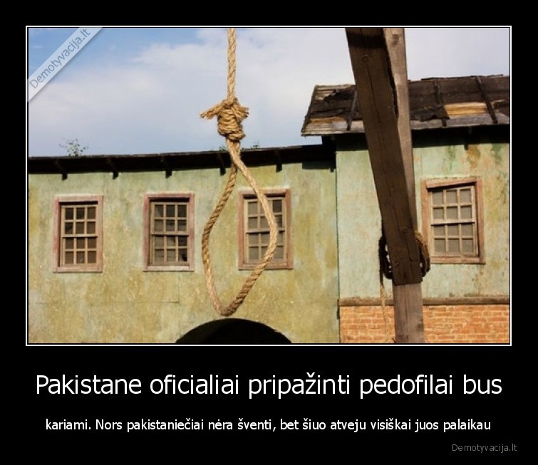 pakistanas,pedofilija,pedofilai,mirtis,kartines