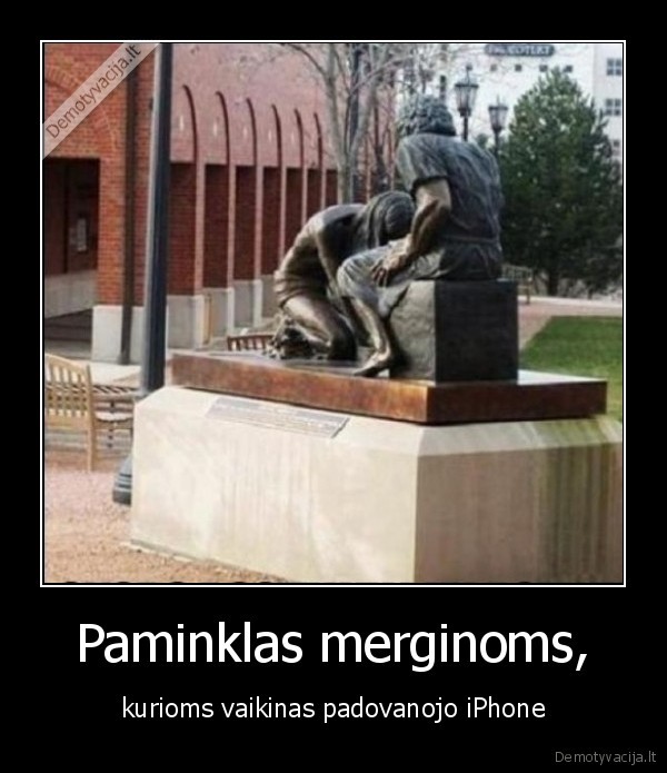 merginos,paminklas