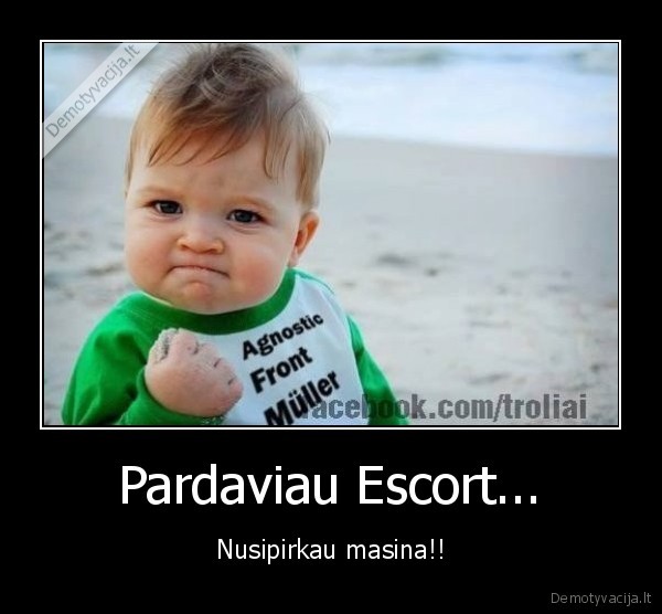 Pardaviau Escort...