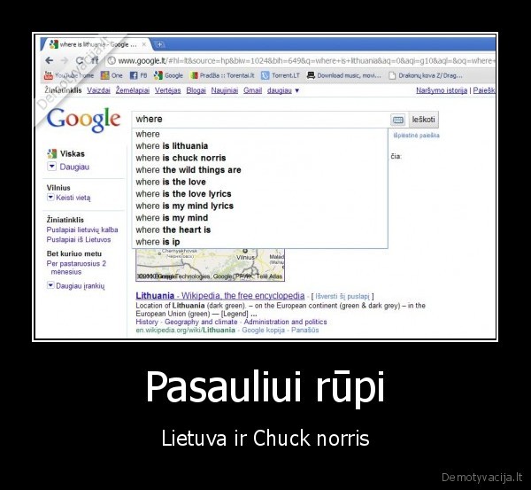 lietuva, chuck, norris