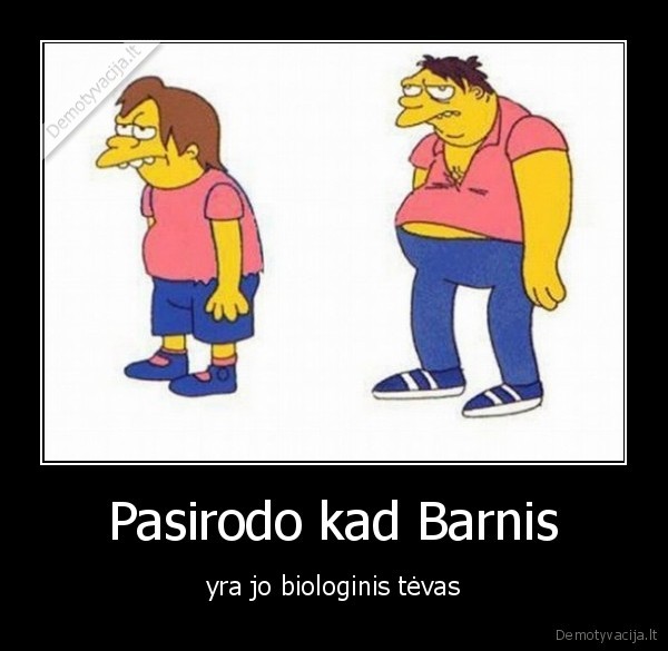 Pasirodo kad Barnis