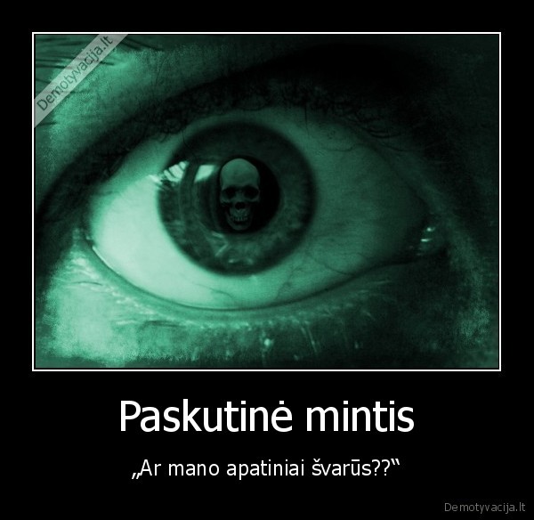 Paskutinė mintis