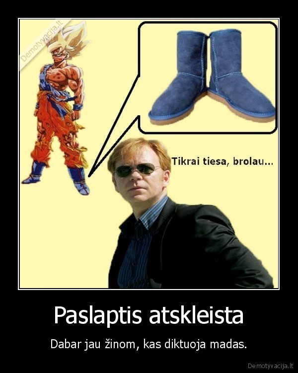 Paslaptis atskleista