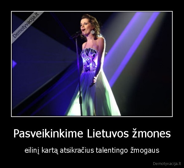 Pasveikinkime Lietuvos žmones