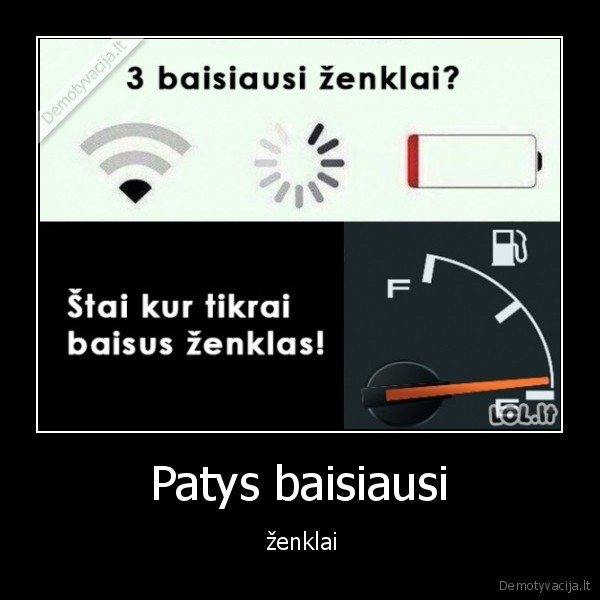 Patys baisiausi