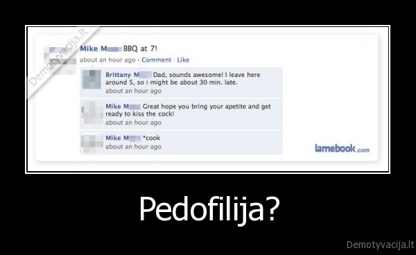 Pedofilija?