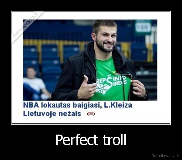 Perfect troll