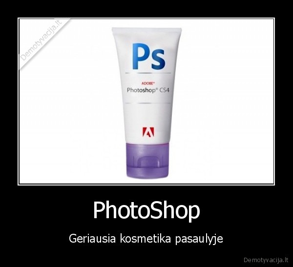 photoshop, kosmetika