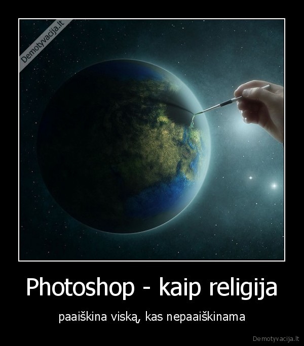 Photoshop - kaip religija
