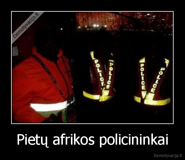 Pietų afrikos policininkai