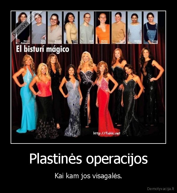 Plastinės operacijos