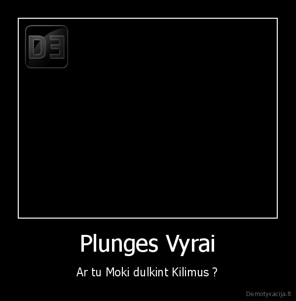 Plunges Vyrai