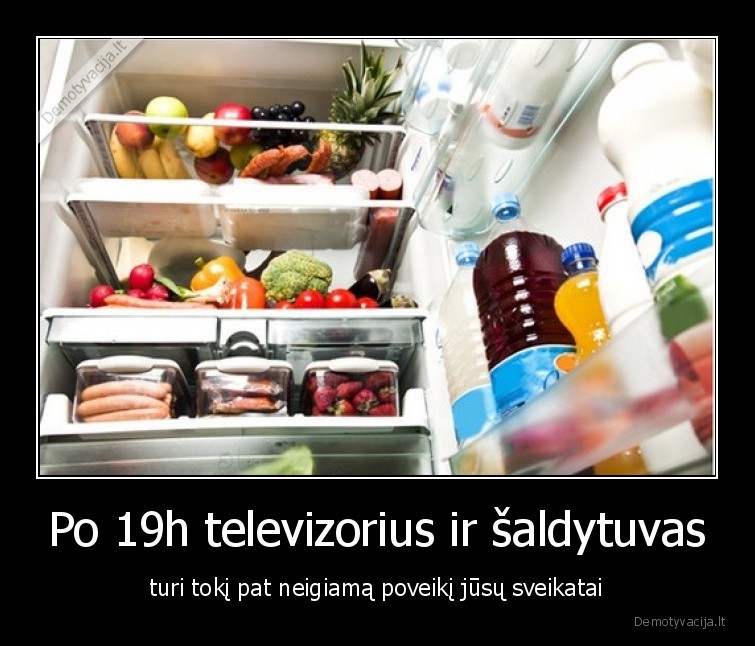 televizorius,saldytuvas,poveikis,sveikata