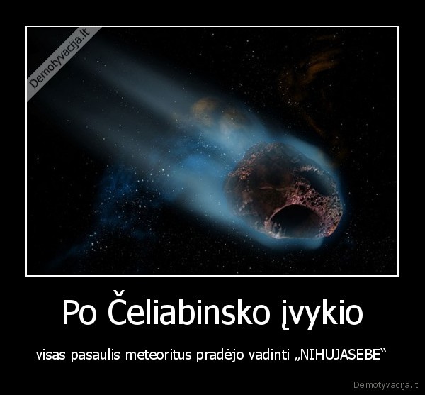 Po Čeliabinsko įvykio