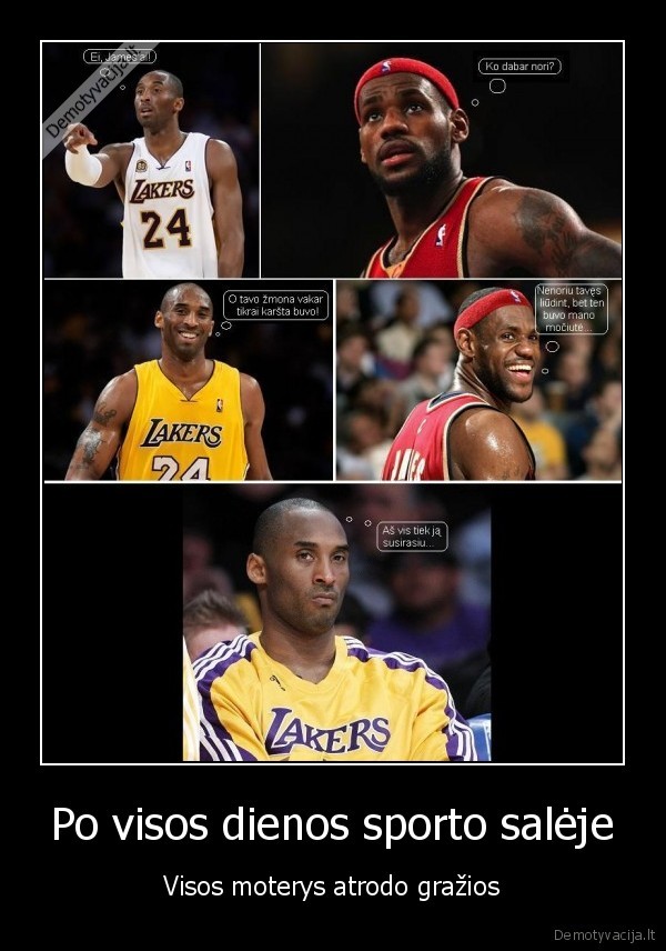 nba, lebron, james, kobe, bryant, krepsinis, meile