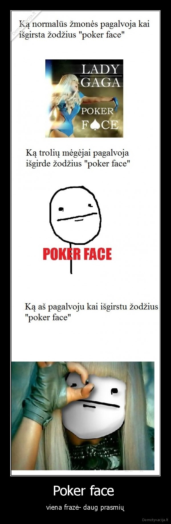 Poker face 