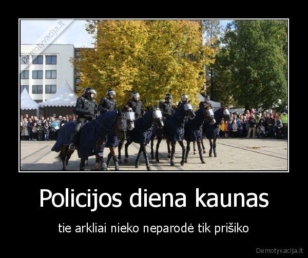 Policijos diena kaunas