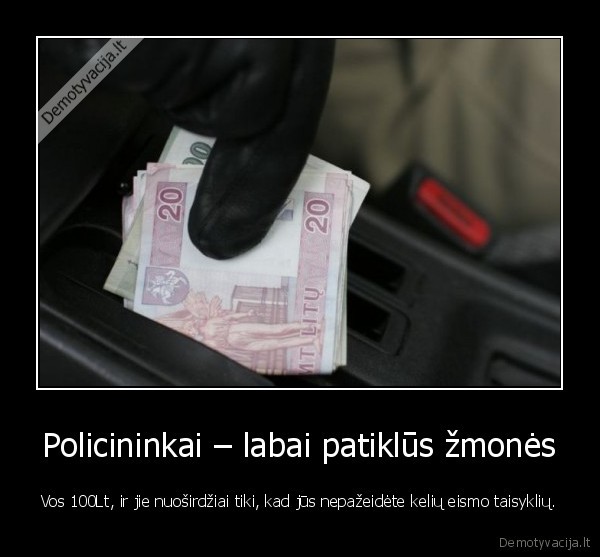 policininkai,kysininkavimas,kysis, policininkui