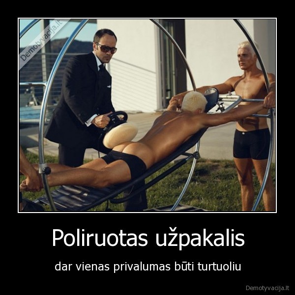 Poliruotas užpakalis