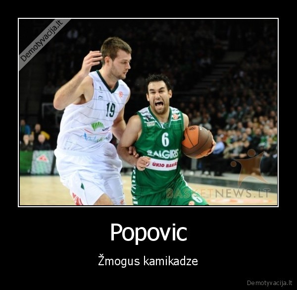 popovic,kamokadze,krepsinis,sportas