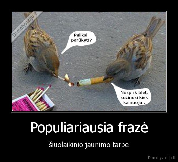 Populiariausia frazė