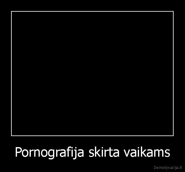 Pornografija skirta vaikams