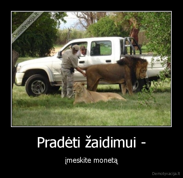 Pradėti žaidimui -