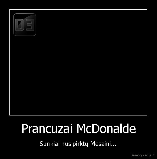 Prancuzai McDonalde