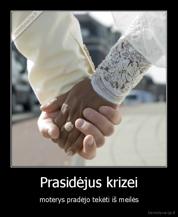 Prasidėjus krizei