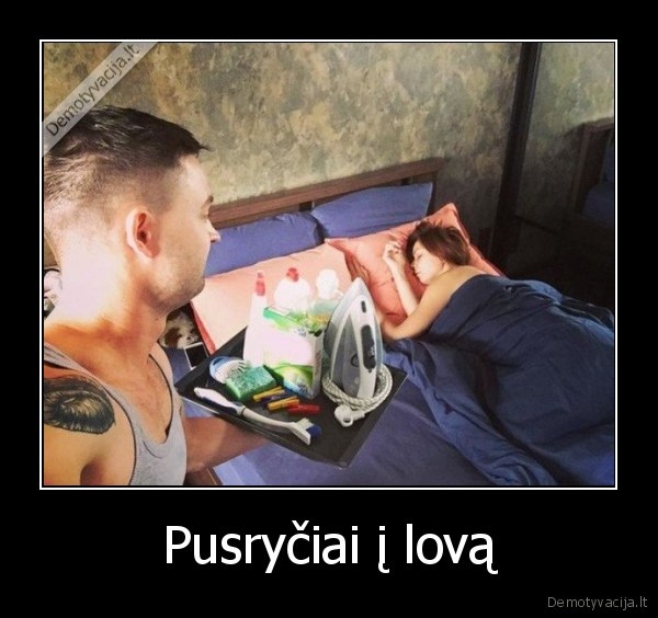 Pusryčiai į lovą