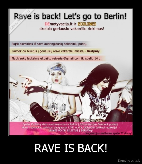 RAVE IS BACK!