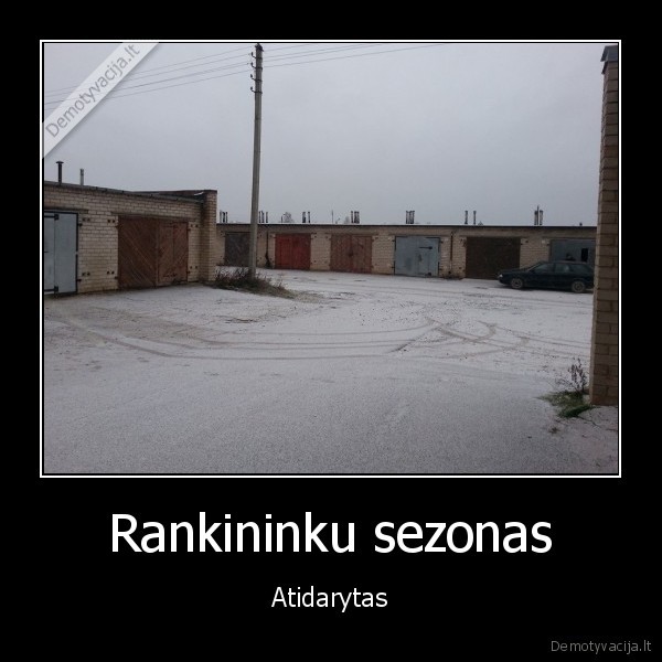 Rankininku sezonas