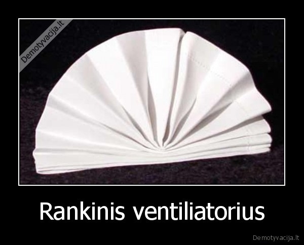 Rankinis ventiliatorius