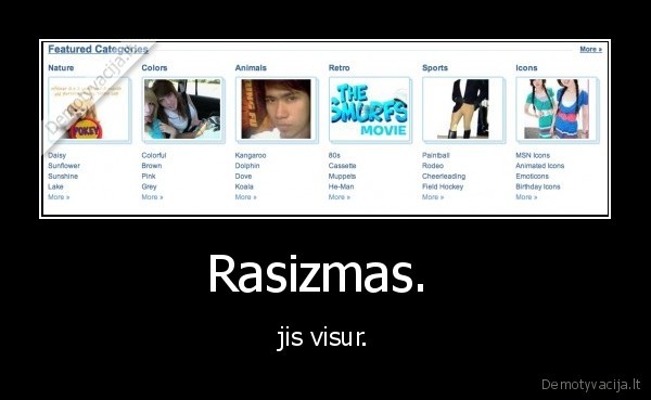 rasizmas, rasistas