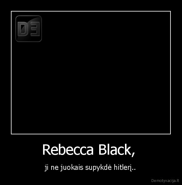 rebecca, black, vs, hitler