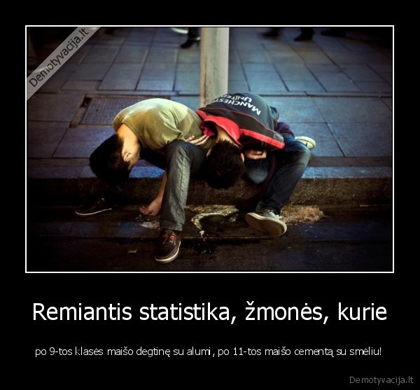 Remiantis statistika, žmonės, kurie