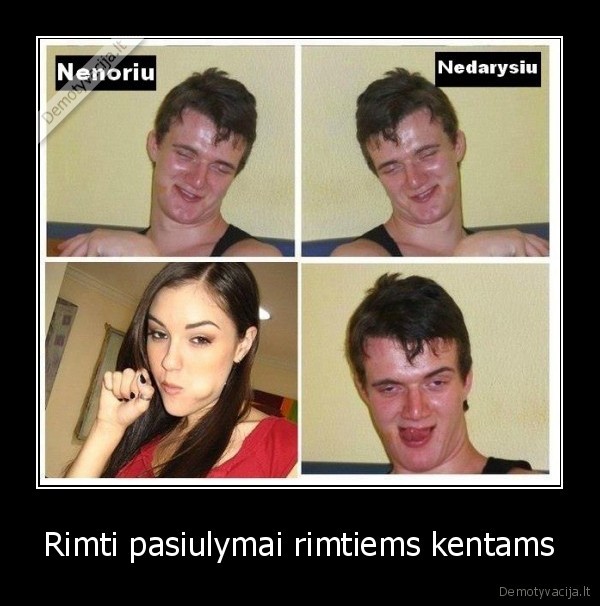 Rimti pasiulymai rimtiems kentams