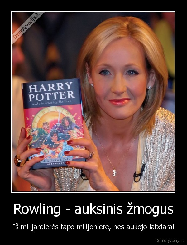 rowling,turtuoliai,labdara