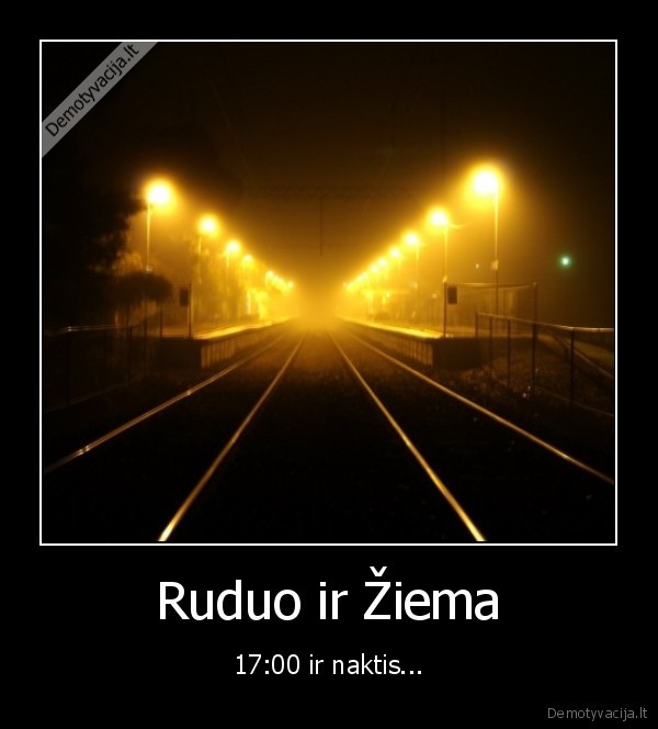 Ruduo ir Žiema