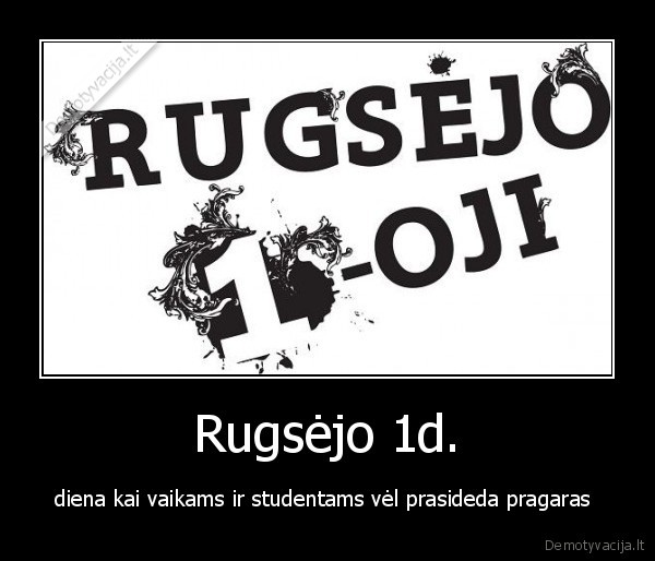 Rugsėjo 1d.