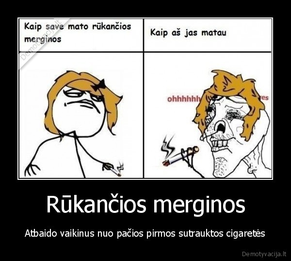 Rūkančios merginos