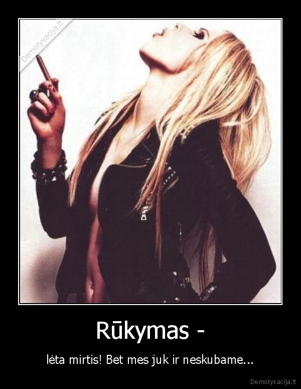 Rūkymas -