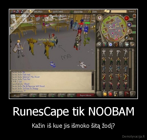 RunesCape tik NOOBAM