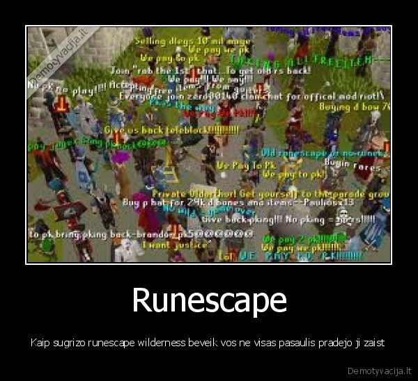 runescape, d