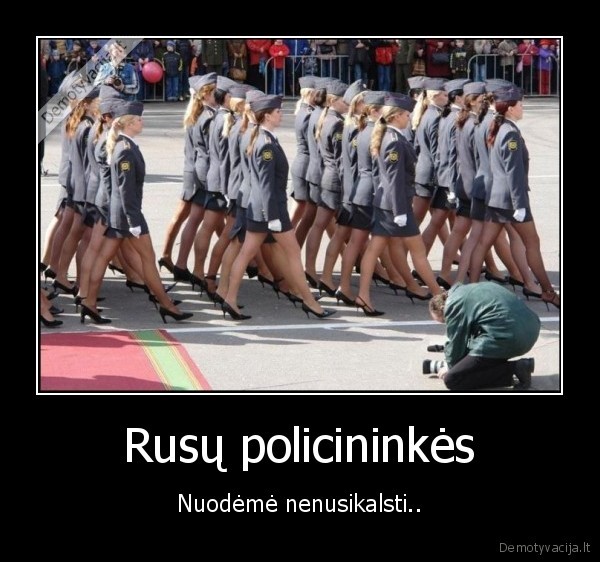 Rusų policininkės