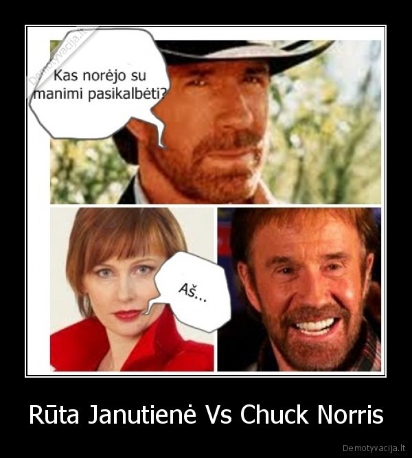 Rūta Janutienė Vs Chuck Norris