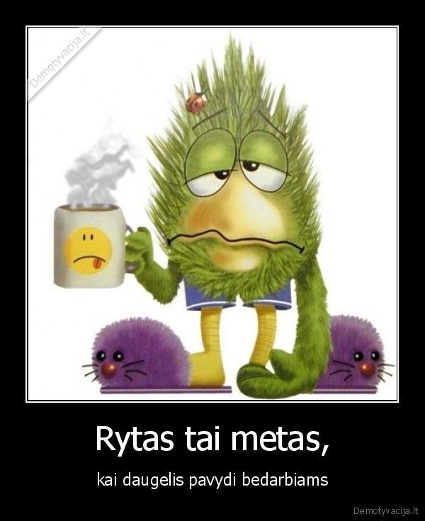 Rytas tai metas,